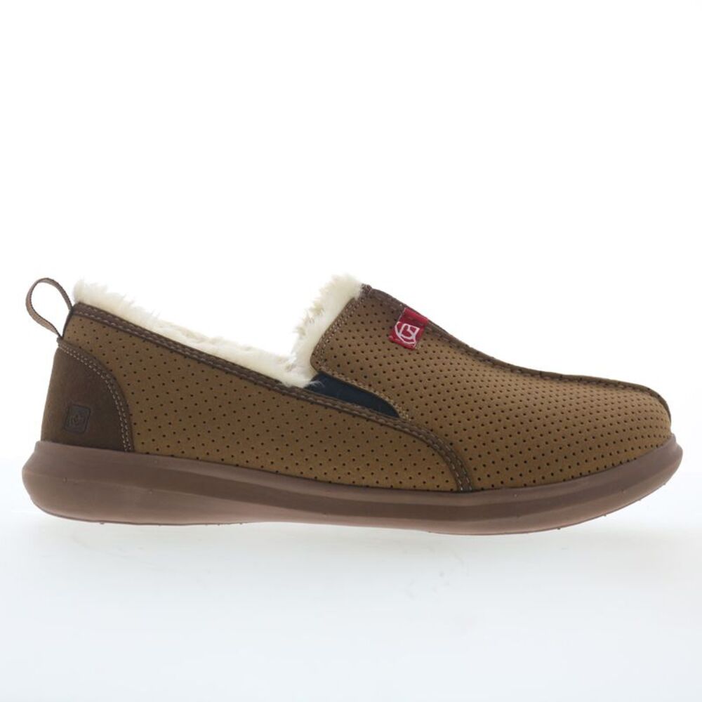 Spenco Mens Supreme Slipper Brown Shoes (NWT)